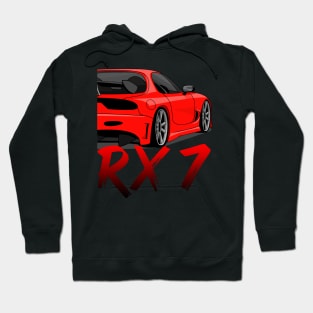 RX7 JDM Engine Hoodie